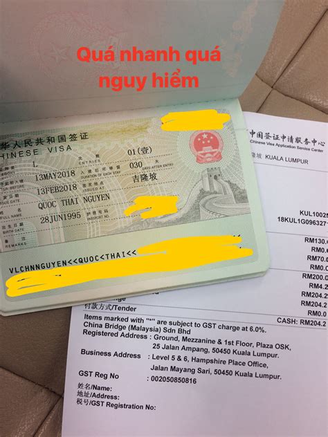 china visa application malaysia price